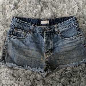Sun & Shadow jean shorts